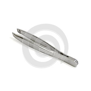 Threading eyebrows machine isolate on white background