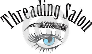 Threading Salon logo