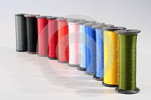 Threads for an embroidery