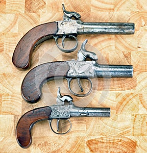Antique Muff pistols photo