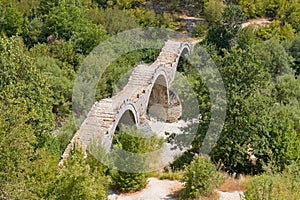 Three-Arch Old Stone Bridge