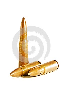Three Assault Rifle Bullets photo