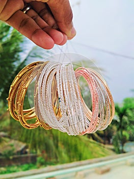 Three beautiful bracelets