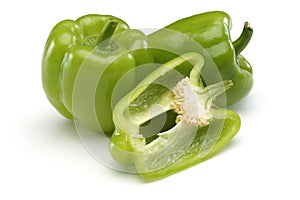 Three Bell peppers