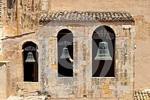 Three bells in Noto on Sicily photo