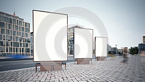 three billboard mockup