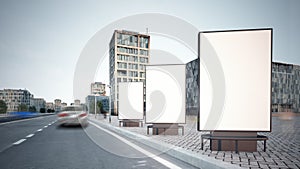 three billboard mockup