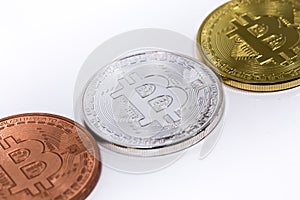 Three bitcoins