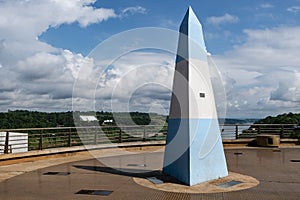 Three Borders Landmark. Puerto Iguazu - Argentina