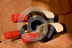 Three bottles of wine