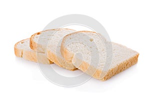 Three bread slices