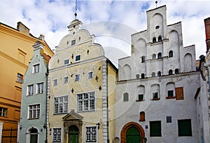 Three Brothers - building complex consisting of three houses, situated in Riga, Latvia, 15th - 17th century