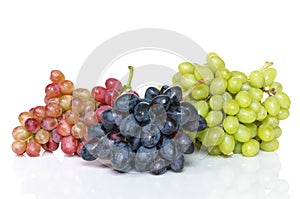 Three Bunches Of Grapes