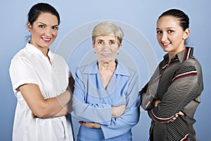 Three business women