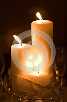 Three candles