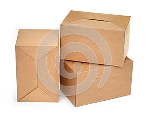 Three cardboard boxes #2