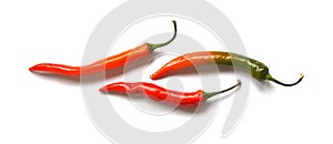 Three of Cayenne pepper