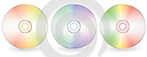 Three cd-disks