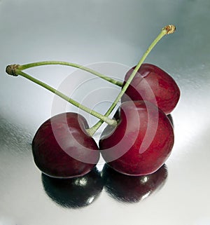 three cherries