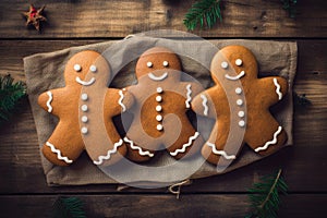 Gingerbread Man Cookies, Generative AI