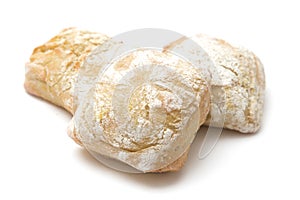 Three Ciabatta Rolls