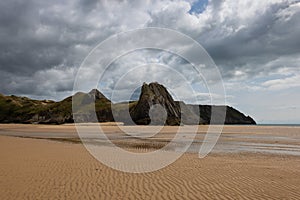 Three Cliffs Bay.