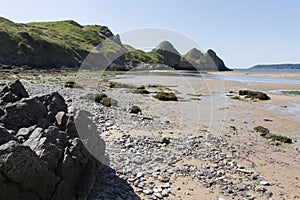 Three Cliffs Bay