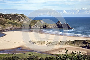 Three Cliffs Bay, Wales photo