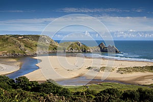 Three Cliffs Bay, Wales