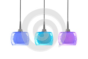Three color modern ceiling light