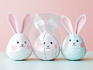 Cute Bunny Easter Eggs