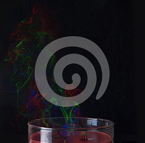 Three colours of Smoke photo