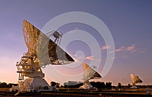 Three Compact Array Telescopes photo