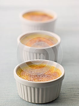 Three Creme Brulees