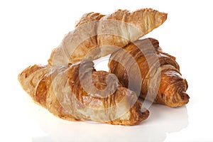 Three croissants