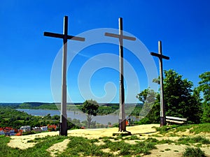 Three Crosses' Hill in Kazimierz Dolny