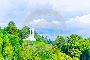 Three Crosses Hill in Vilnius, Lithuania...IMAGE