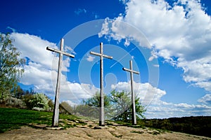 Three crosses mountain Kazimierz