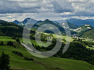 Three crowns in the Pieniny National Park