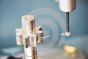 Three D coordinate cogwheel measuring