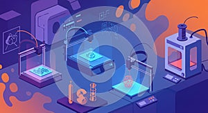 Abstract artwork featuring musicians and instruments. Dominant elements include a