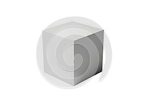 Three-dimensional gray cube