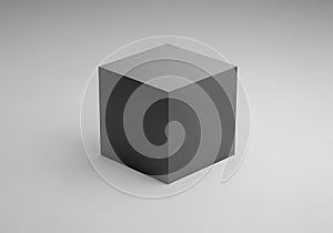 Three-dimensional gray cube