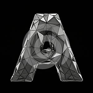 A three-dimensional letter 