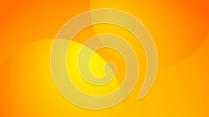 Three dimensional orange circle background
