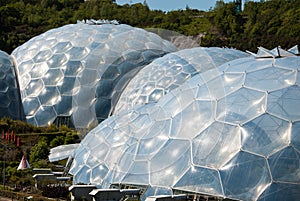 Three Eden Project Biomes