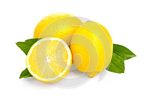 Three emons on White