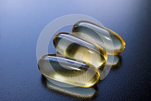 Three Fish Oil Capsules