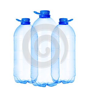 Three five-liter bottles