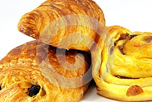 Three French Viennoiseries